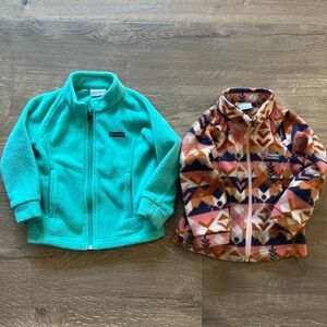 Columbia Kids Fleece Jackets - Lot of 2